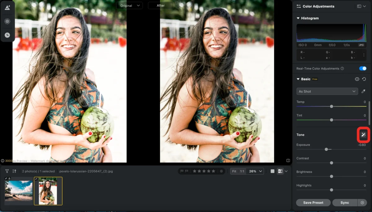 Use AI Exposure Adjustment