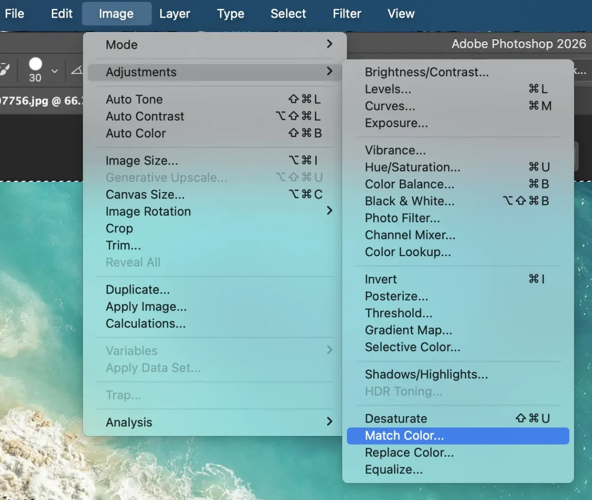 How to Color Match in Photoshop