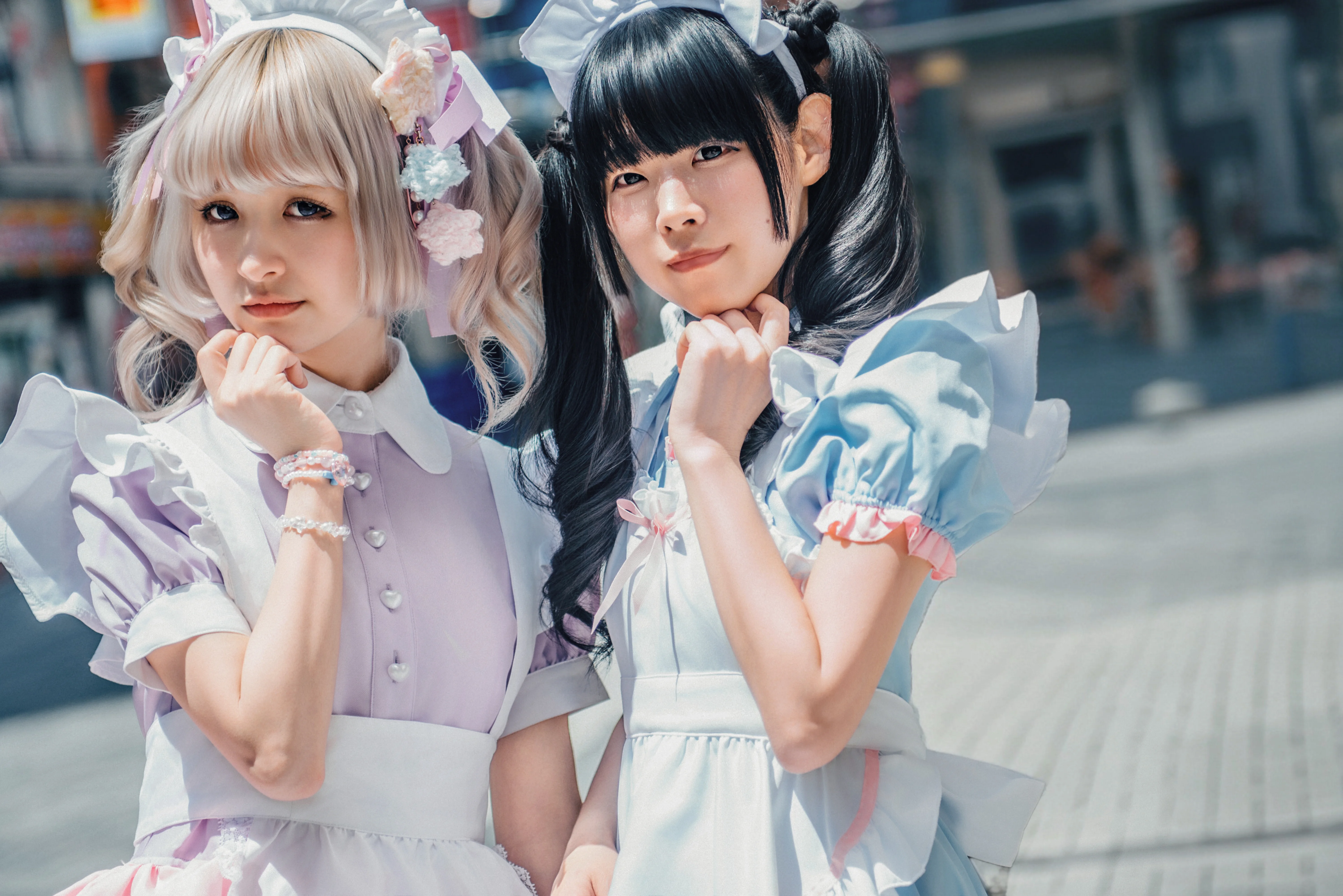 コスプレ写真レタッチした後の状態