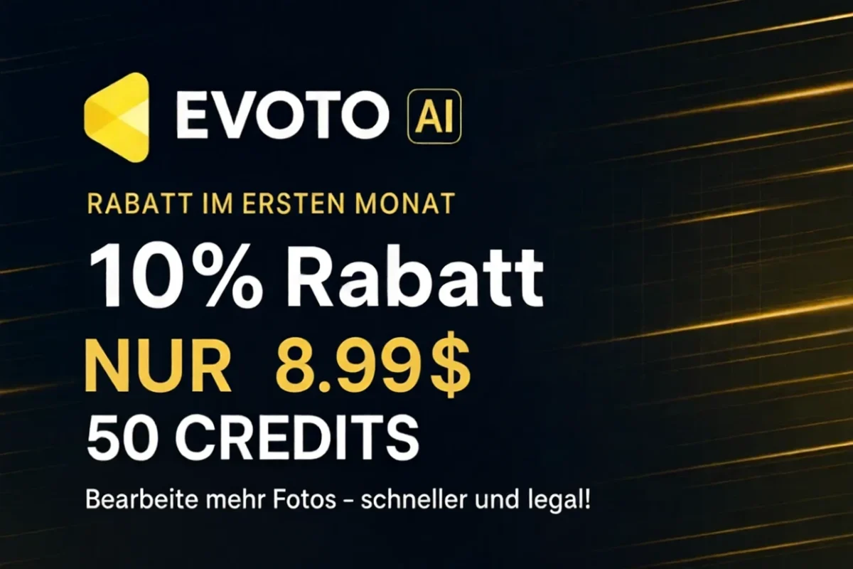 Rabatt im ersten Monat