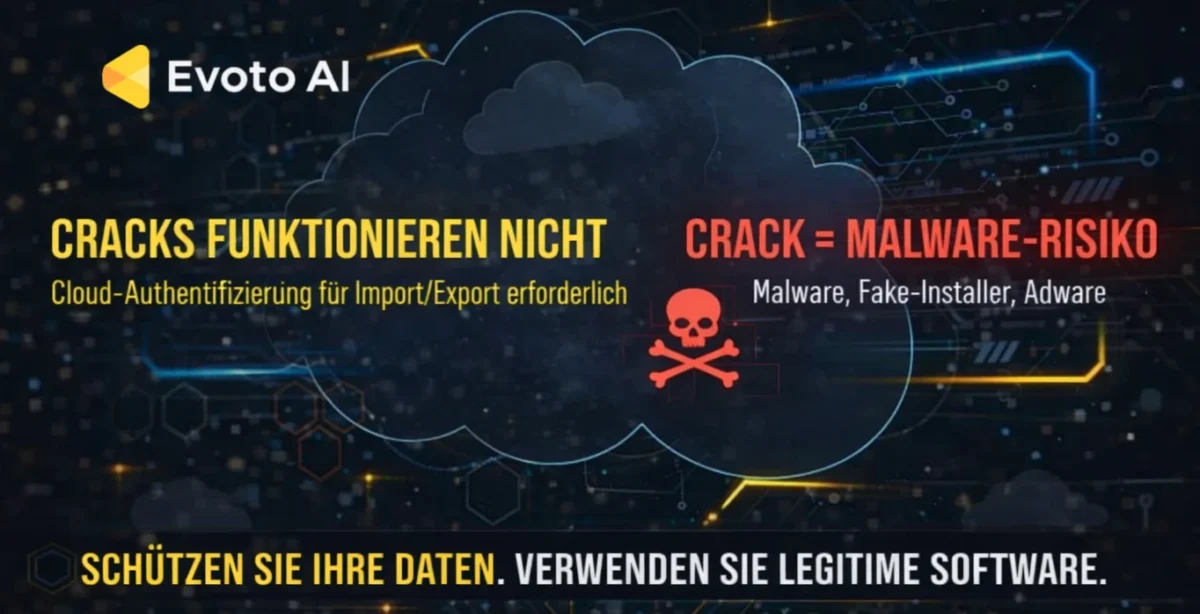 Evoto AI Crack Warnen