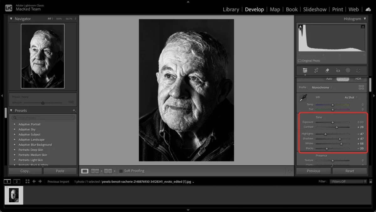 Adjust Basic Tone Controls