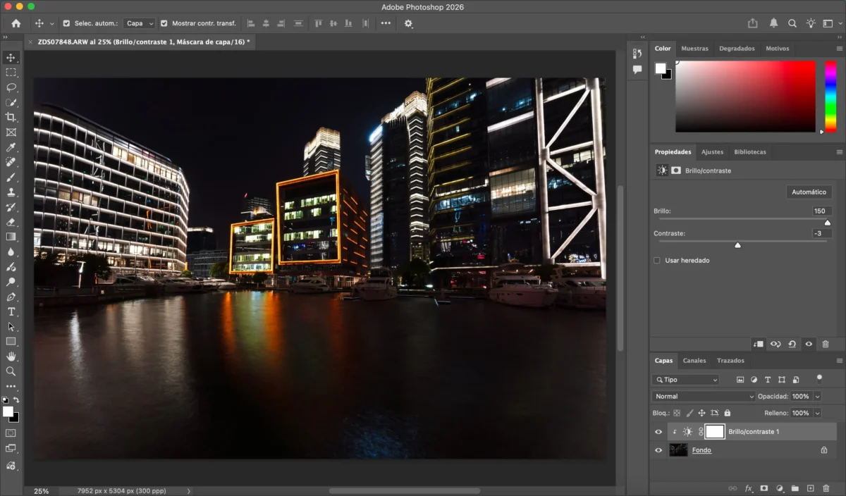Ajustar Brillo y Contraste