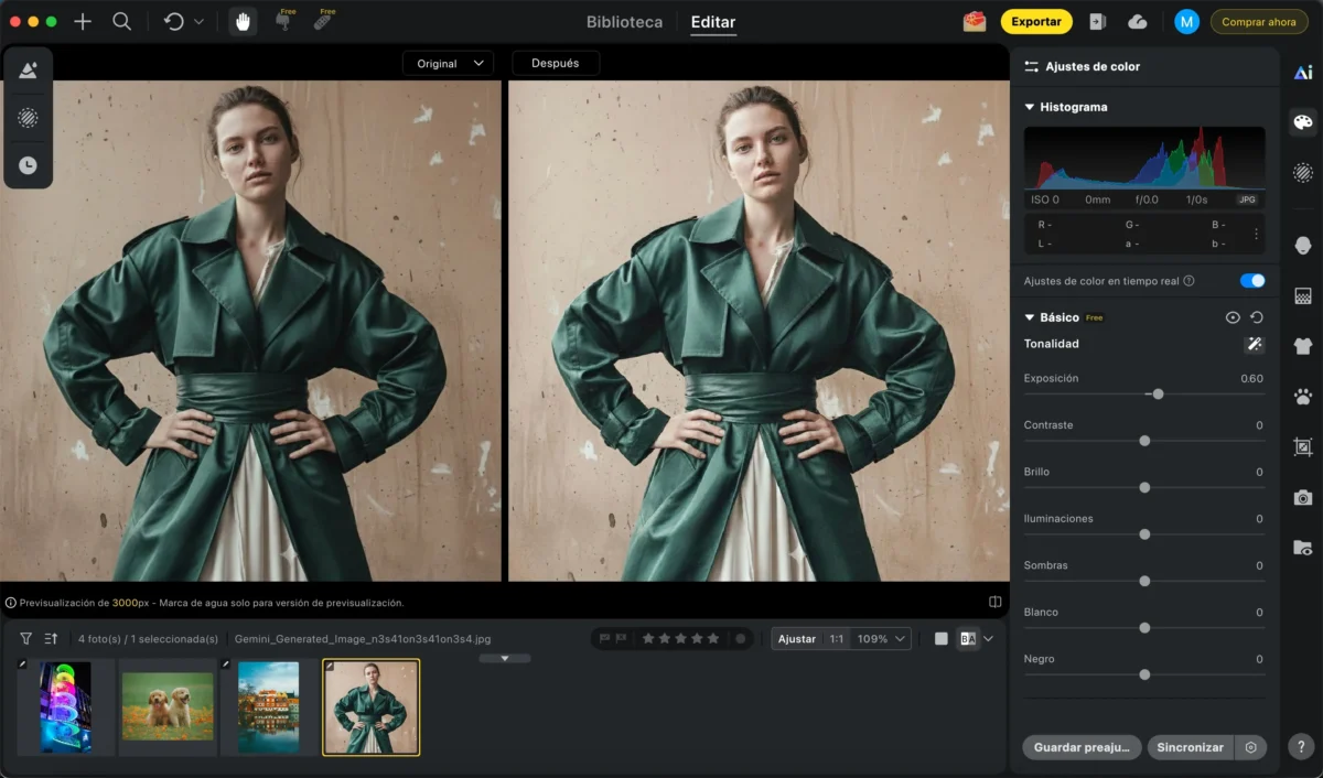 Ajustes Automáticos de Brillo