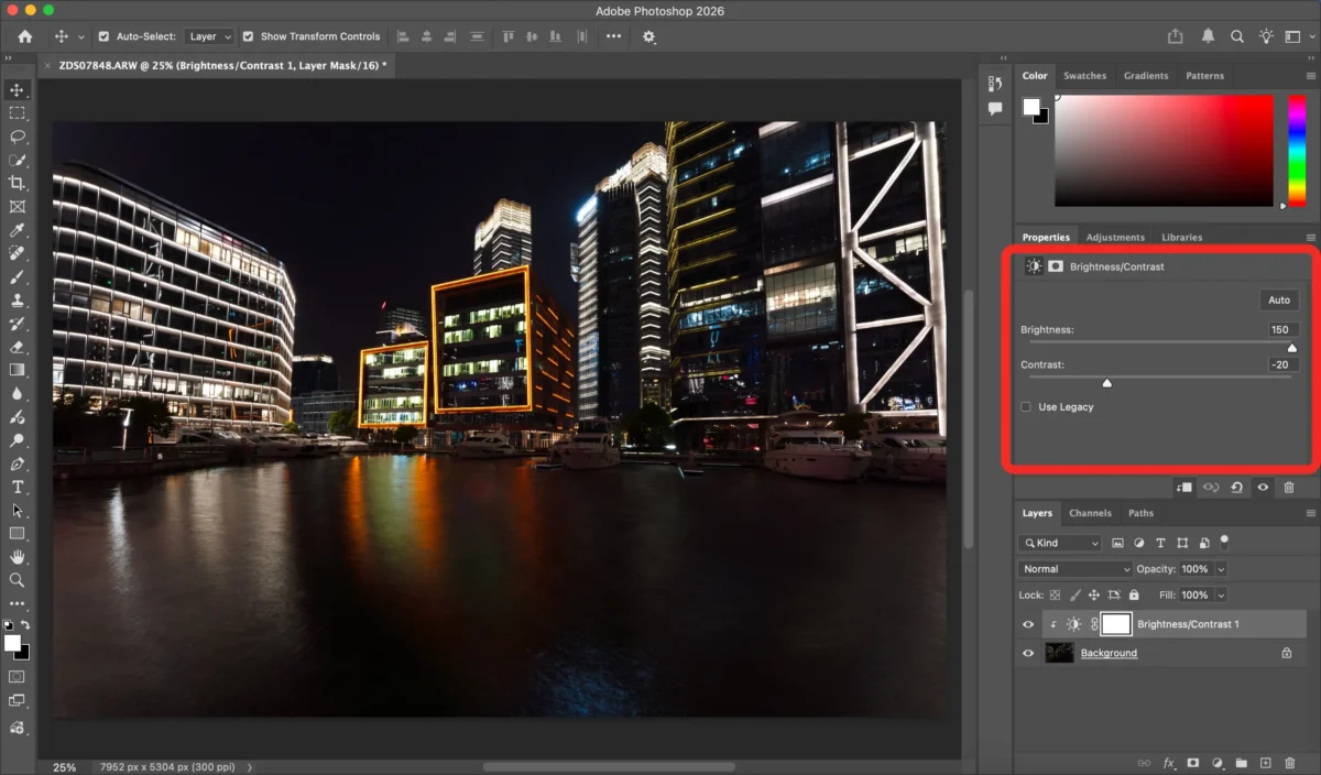 Brightness and Contrast