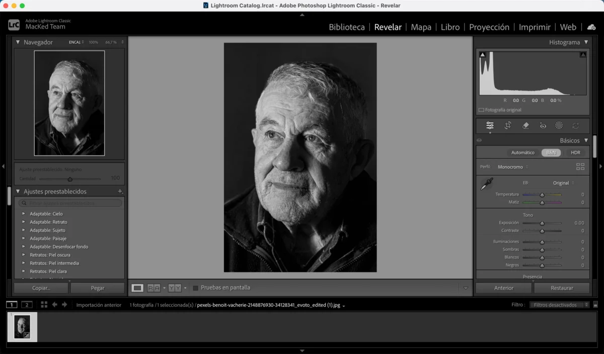 Convertir a Blanco y Negro