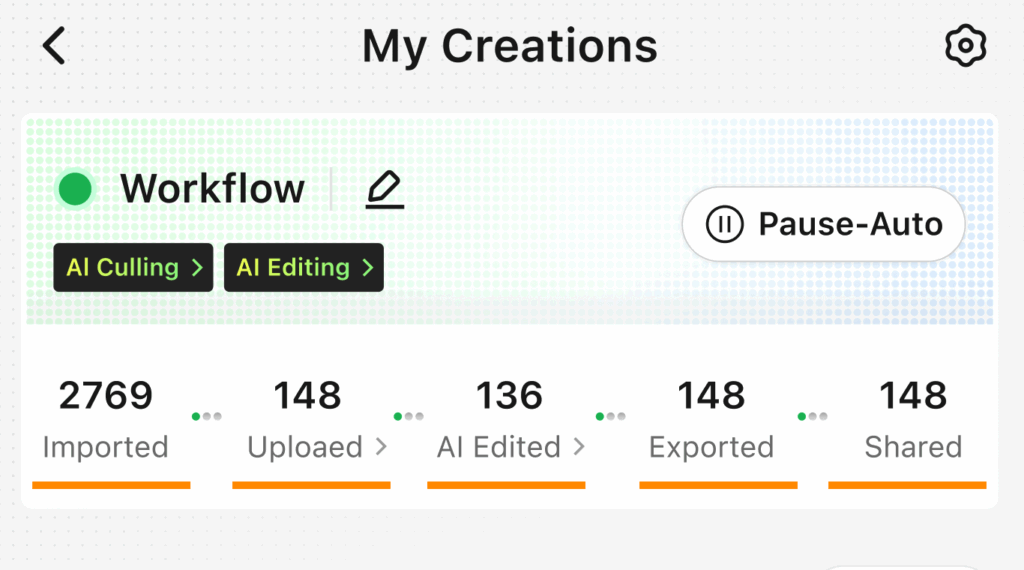 Evoto Instant Workflow