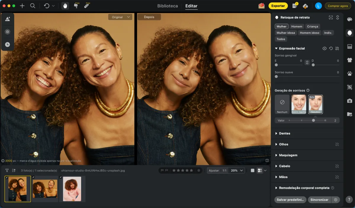 Como Mudar Expressão Facial em Fotos com IA