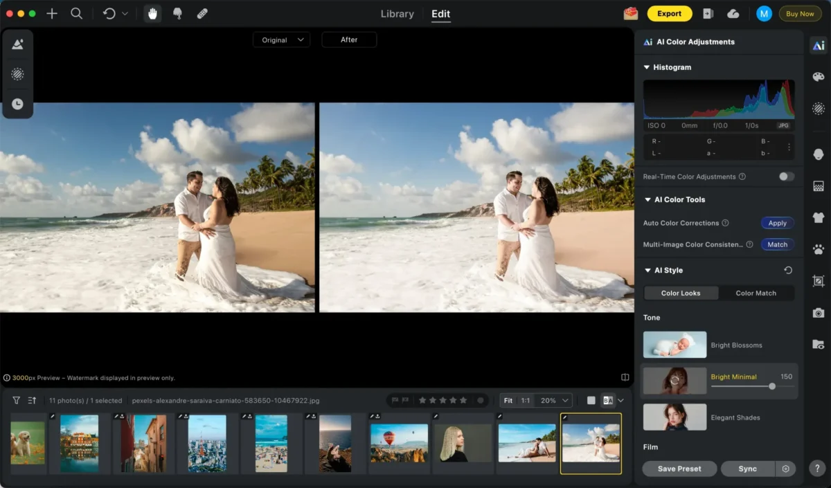 Farbfilter & Color Match nutzen 