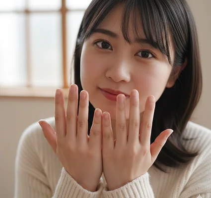 after slimming fingers after slimming fingers