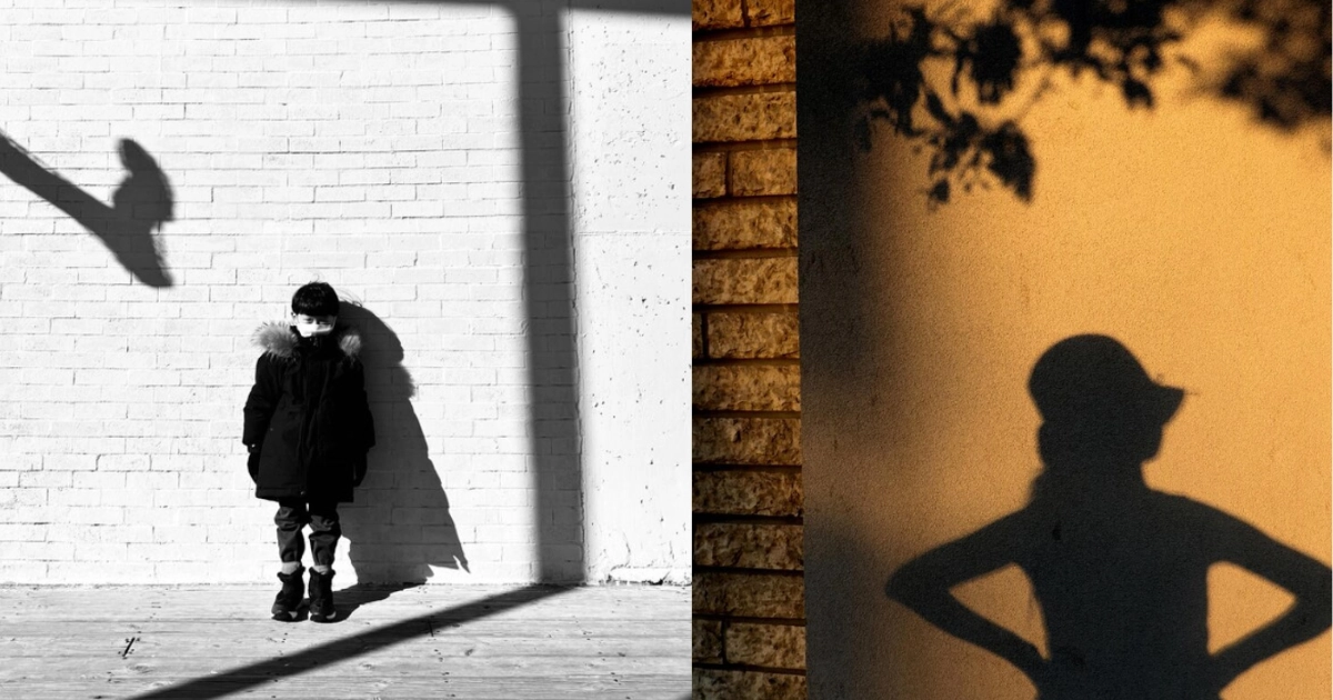 Sombras en fondos complejos