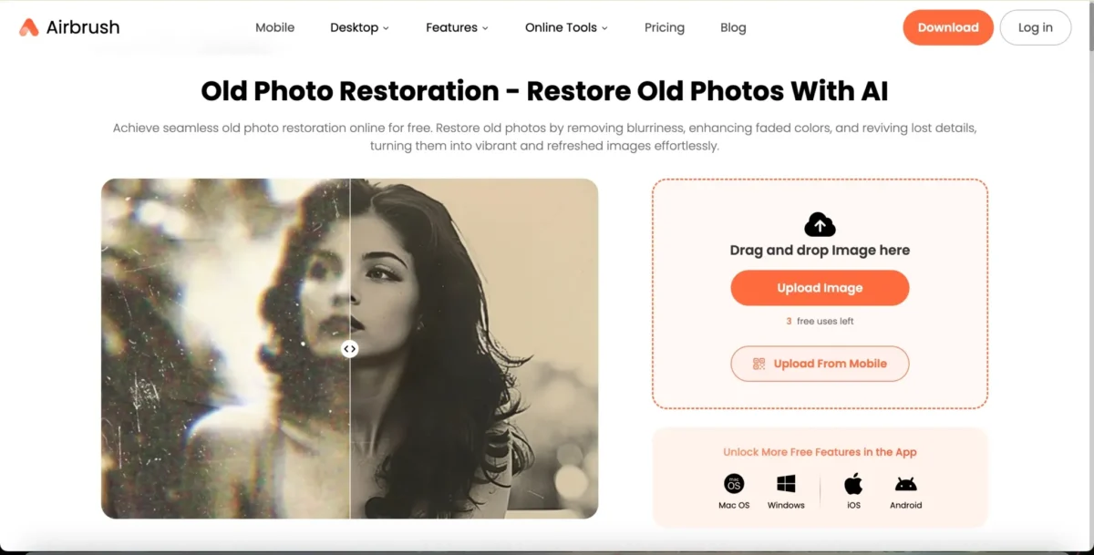 Alte Fotos restaurieren mit Airbrush