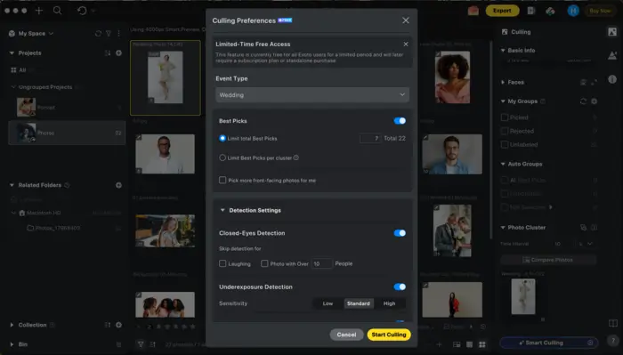 All-in-One Photo Workflow Step 1 AI Culling