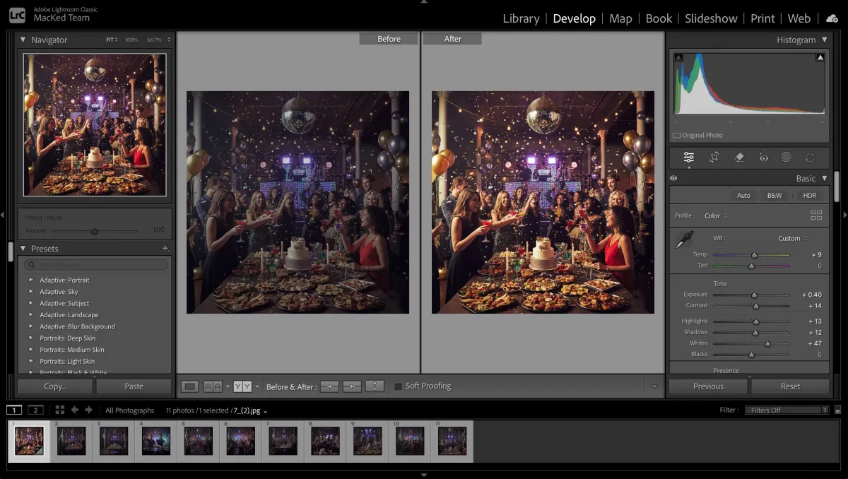 Edita una foto de referencia