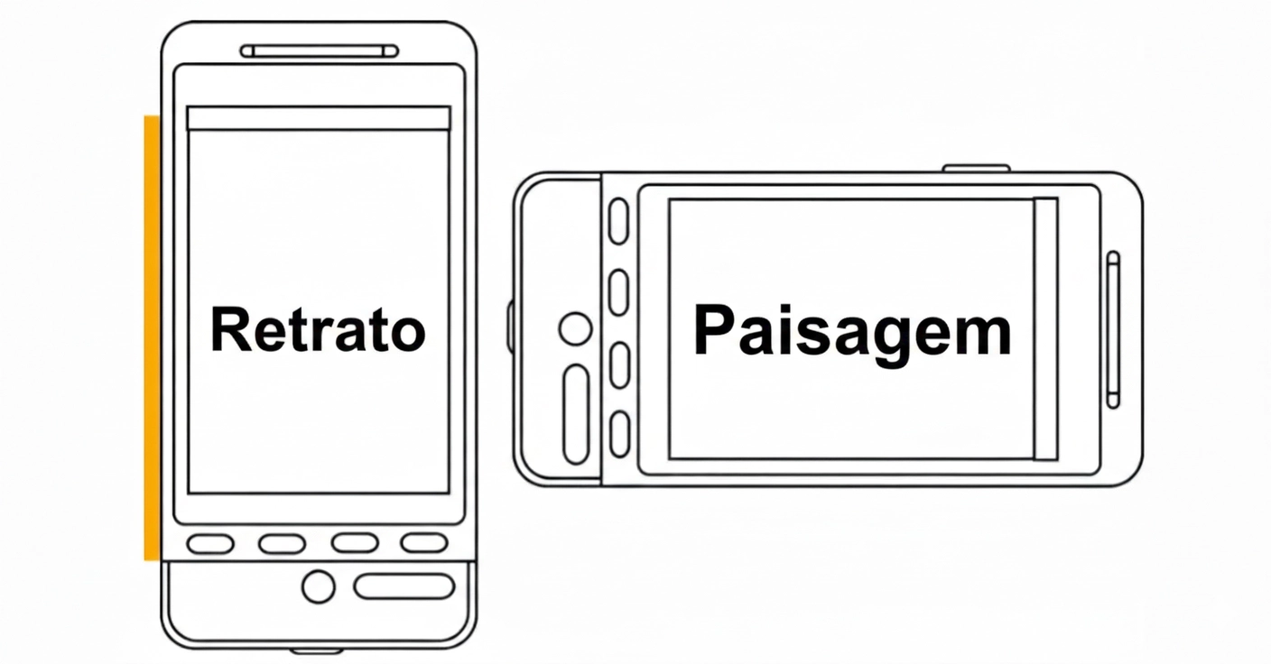 Paisagem vs Retrato: Entendendo a Orientação na Fotografia