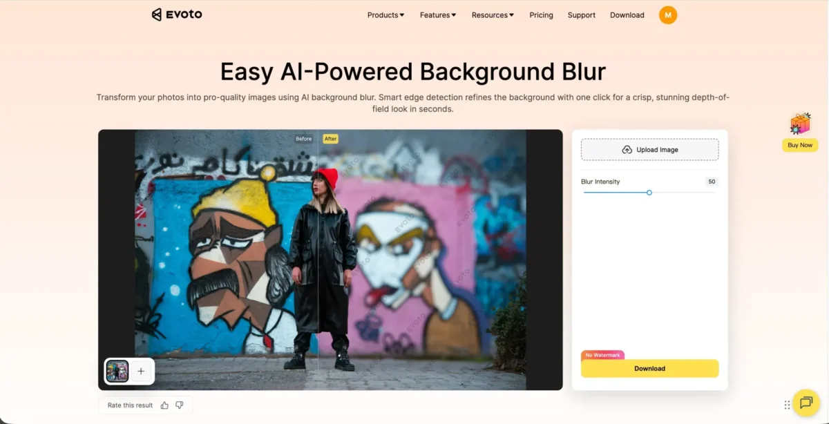 Foto in Evoto öffnen