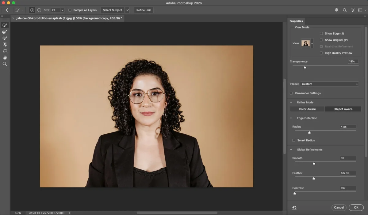 Refine the Selection