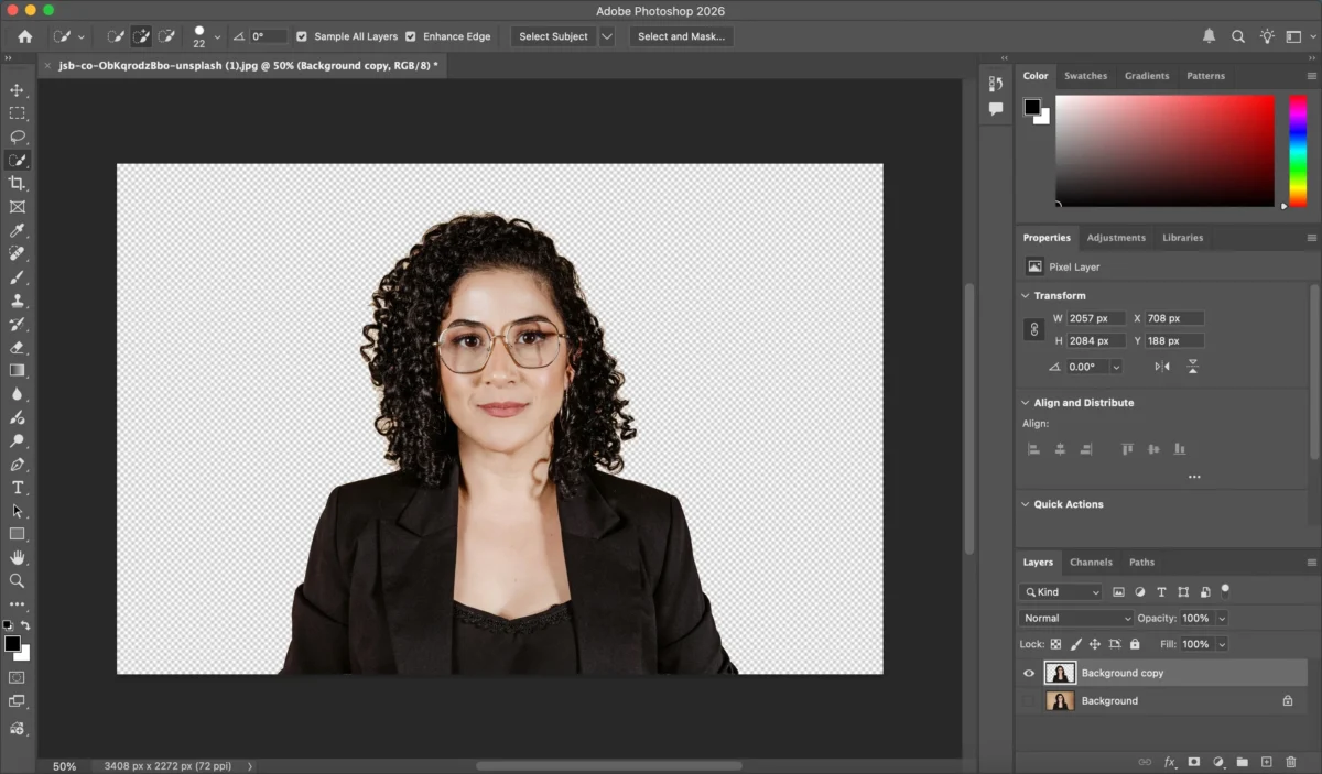 Remove the Background
