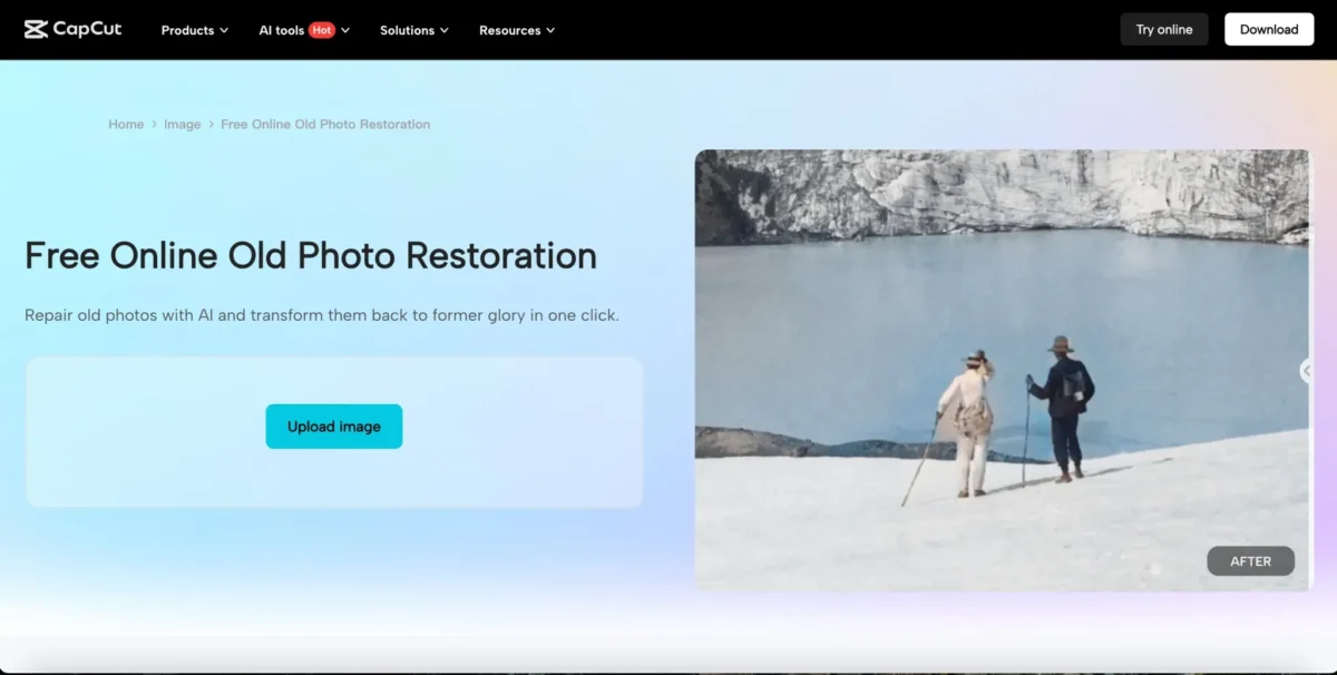 Alte Fotos restaurieren mit CapCut