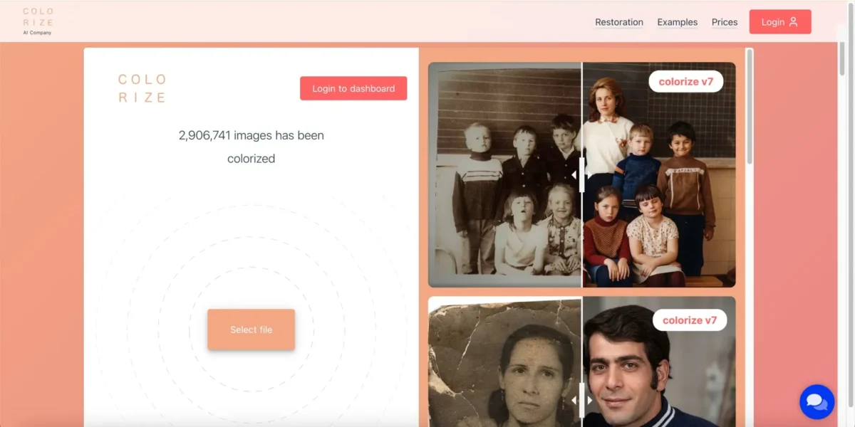Bild kolorieren mit Colorize.cc