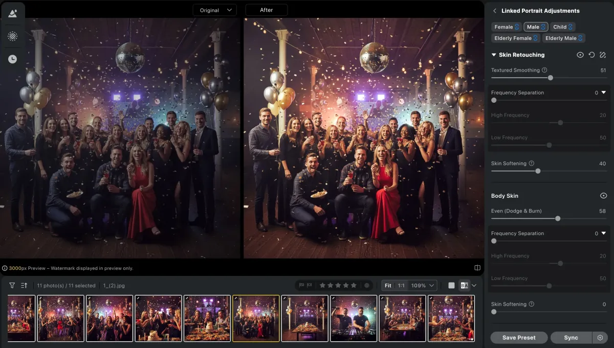 Sincronización automática de ajustes