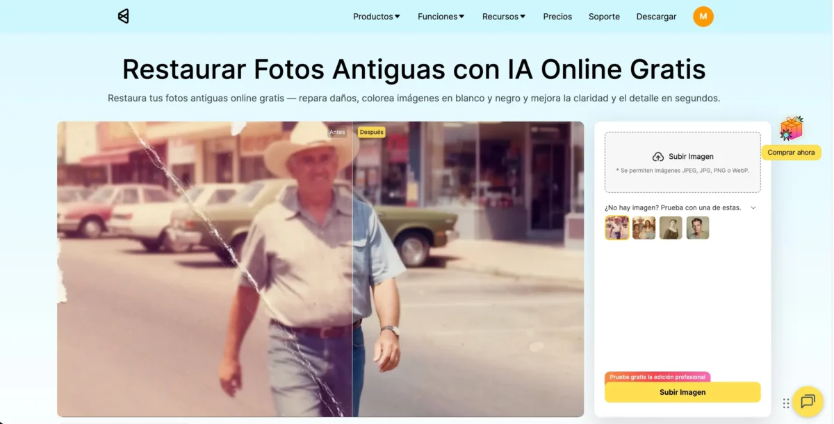 Abrir la imagen