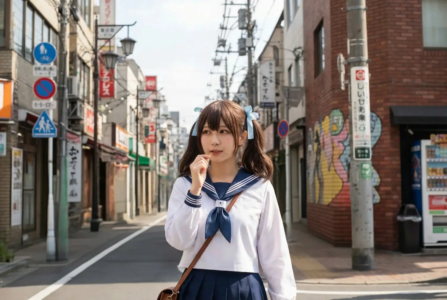 写真のいらない人やものを消した後の状態
