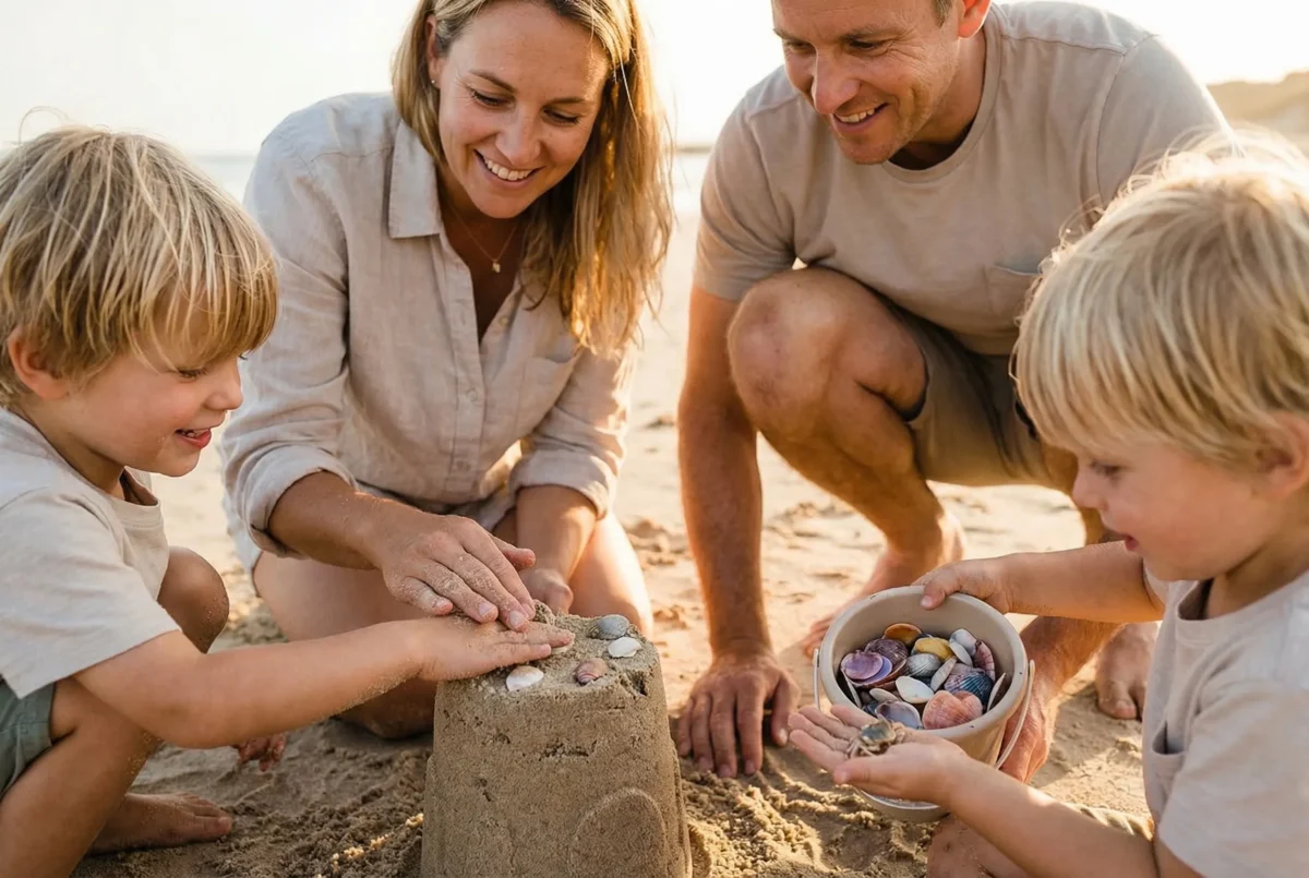 andcastle and Seashell Storytelling 1 Historias con castillos de arena y conchas