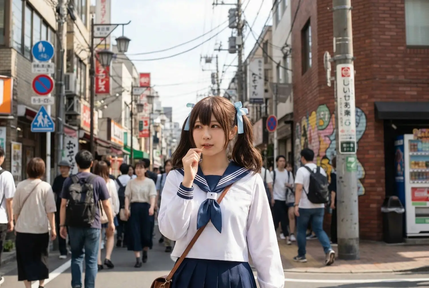写真のいらない人やものを消す前の状態