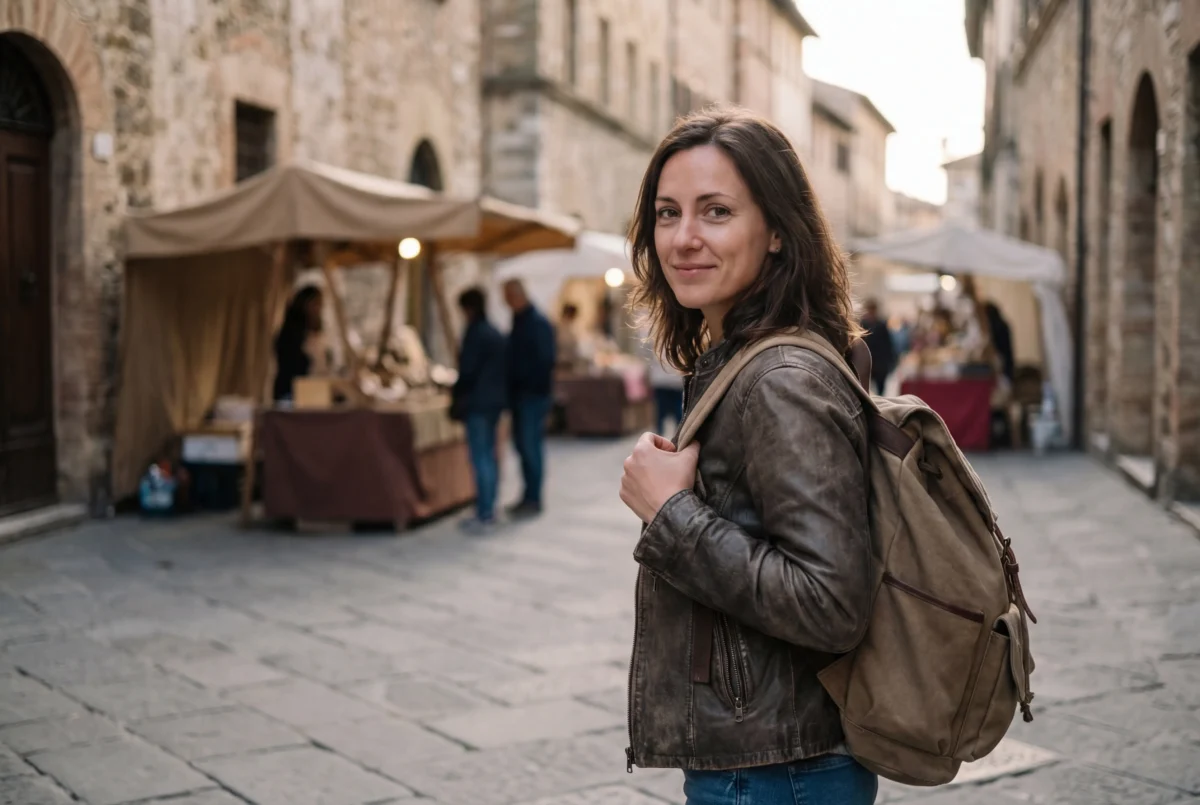 girl in travel photography