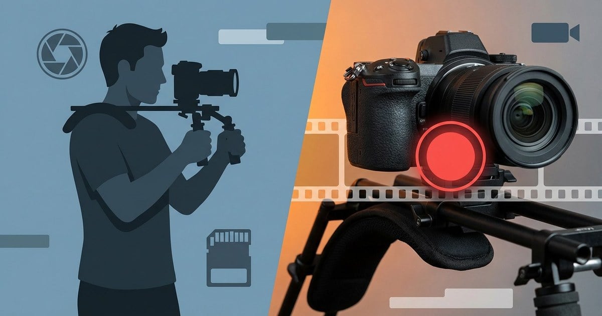 nikon z6 iii video metering menu concept