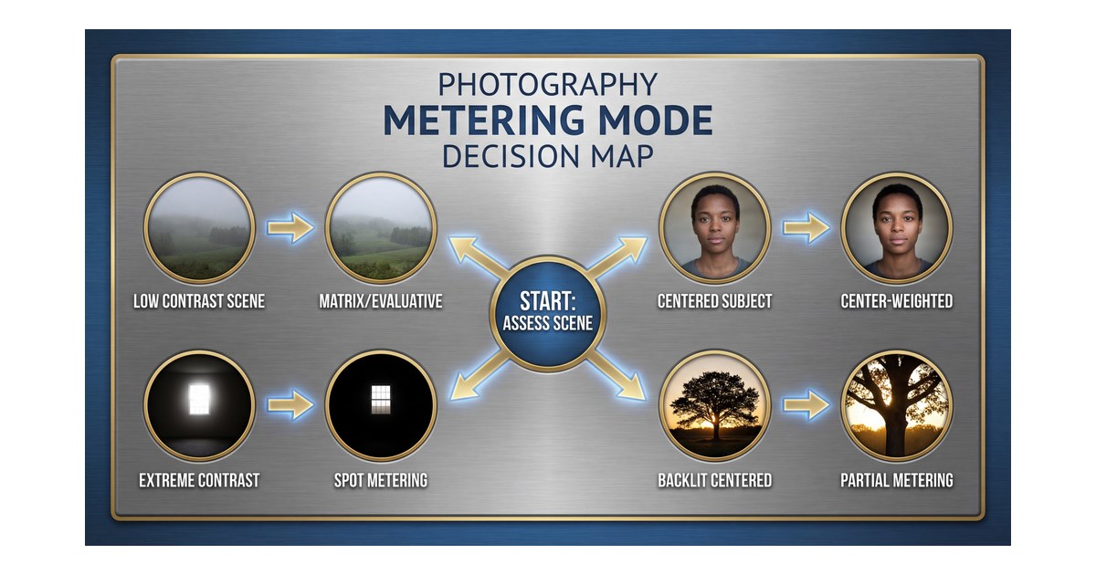 step 2 camera metering modes decision map