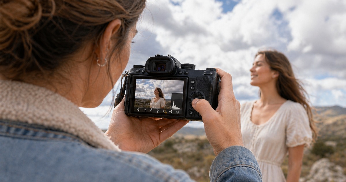 step 4 exposure compensation with camera metering modes