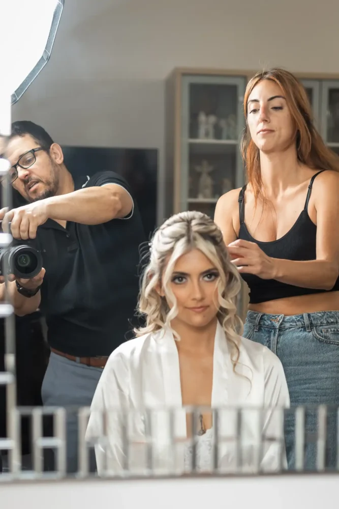 behind the scenes: braulio rocha shooting bride getting ready