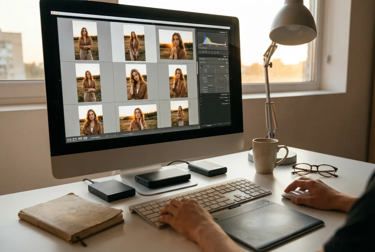 golden hour workflow r2 2 1 Selección de retratos en la hora dorada agrupados por tipo de luz