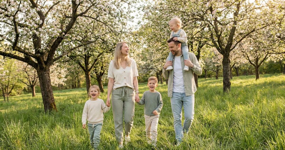 spring family photo ideas cover nano r2 1200x630 1 Spring Family Photo Ideas: Easy Session Ideas That Still Feel Seasonal