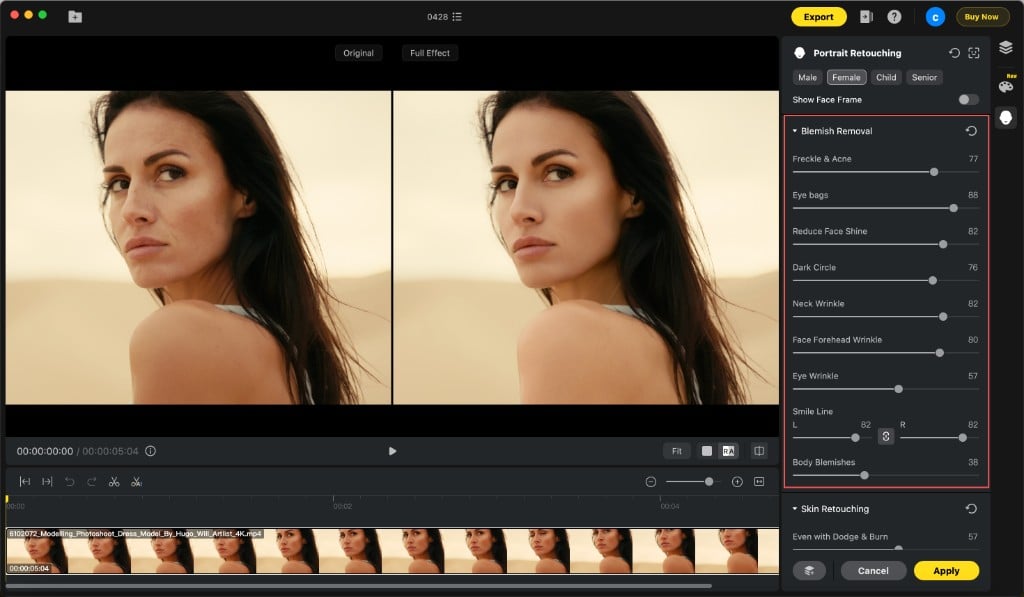 step blemish removal 1