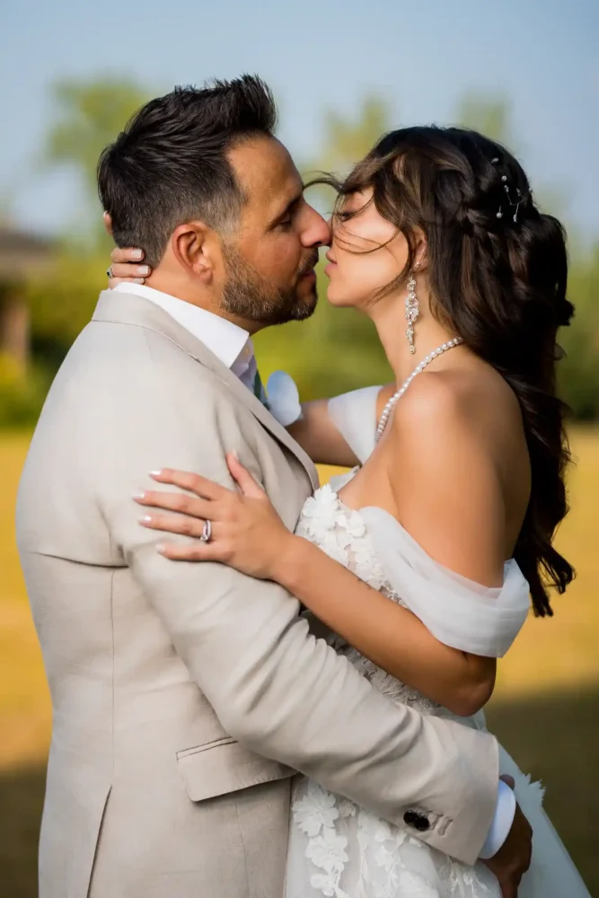 wedding photography after editing with evoto