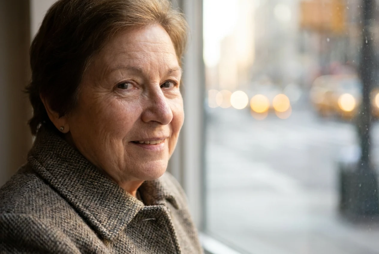 Portrait or close-up scene with controlled highlight blur that supports the subject instead of competing for attention