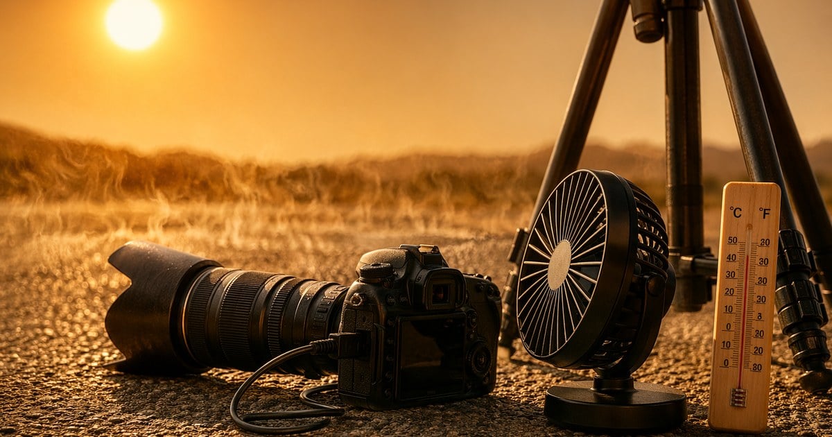camera-gear-extreme-heat