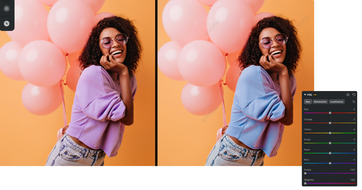 change image color with hue