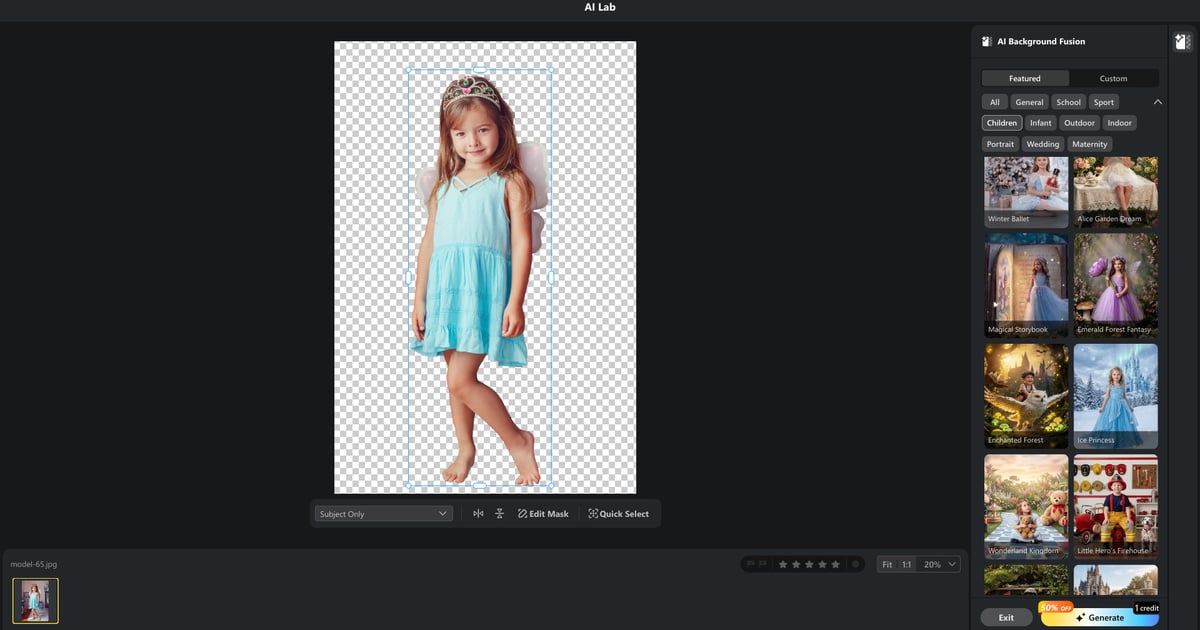 children ice princess background