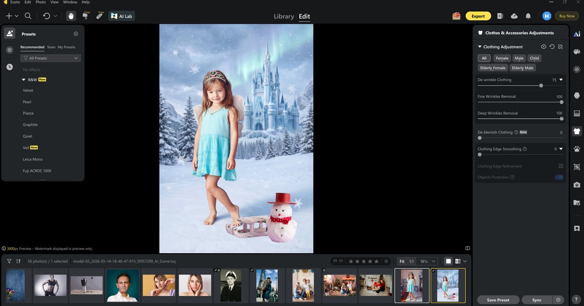 children post-fusion editing
