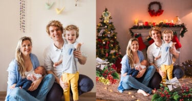 combine images online free christmas