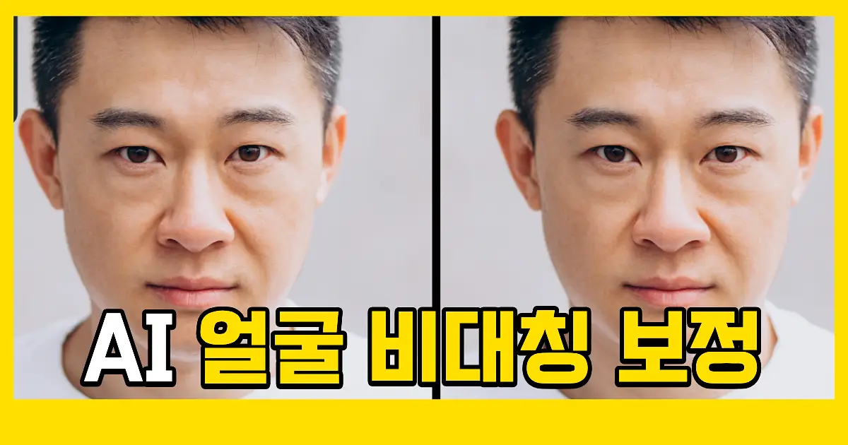 Evoto AI 프로그램 얼굴 비대칭 보정 가이드 총정리