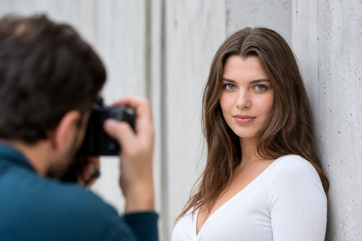 focal point vs focus point camera Portrait session showing sharp eyes as both the technical focus point and visual focal point