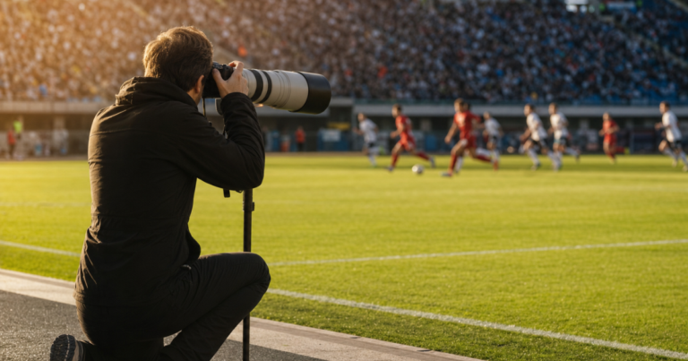 Football photography cover