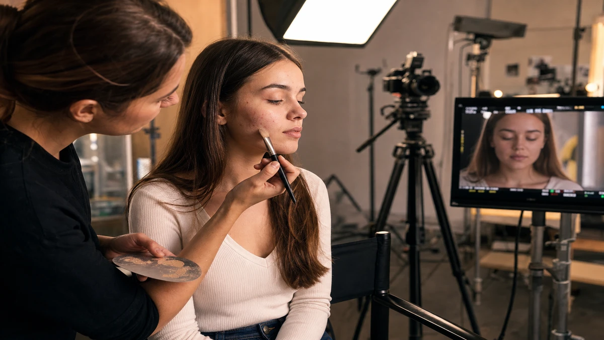 Pickel aus Videos entfernen mit Evoto Video