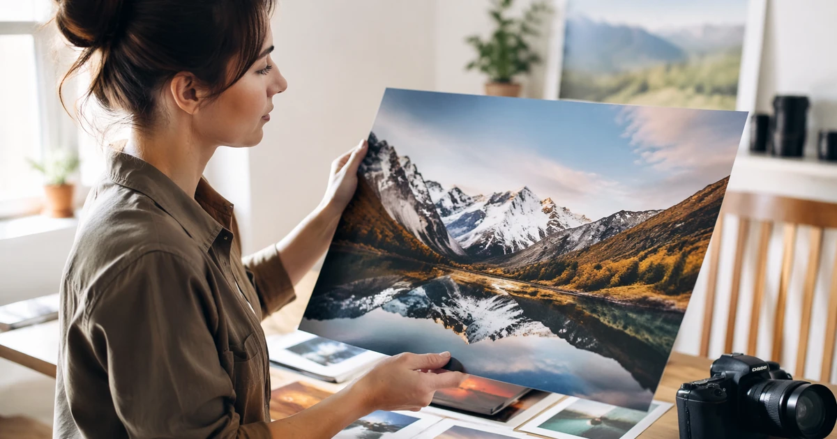 Bright photography-themed cover image illustrating pixels and resolution in a practical photo workflow context