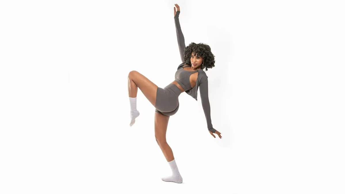 studio dancer pose